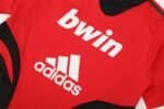 2008/09 AC Milan Retro Short Sleeves Training Jersey - Red - Image 3