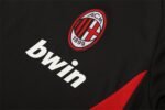 2008/09 AC Milan Retro Short Sleeves Training Jersey - Black - Image 6