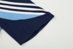 2003/04 Real Madrid Retro Short Sleeves Training Jersey - Blue - Image 11
