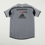 2004/05 Real Madrid Retro Short Sleeves Training Jersey - Gray - Image 2