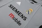 2004/05 Real Madrid Retro Short Sleeves Training Jersey - Gray - Image 5