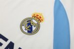 2005/06 Real Madrid Retro Short Sleeves Training Jersey - White - Image 3