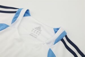 2005/06 Real Madrid Retro Short Sleeves Training Jersey - White - Image 4