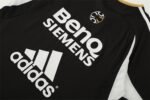 2006/07 Real Madrid Retro Short Sleeves Training Jersey - Black - Image 4
