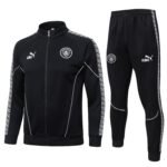 Man City 25/26 Full Zipper Training Suit Black