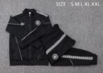 Man City 25/26 Full Zipper Training Suit Black - Image 3
