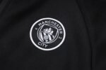 Man City 25/26 Full Zipper Training Suit Black - Image 4