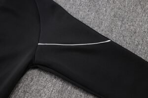 Man City 25/26 Full Zipper Training Suit Black - Image 9