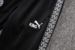 Man City 25/26 Full Zipper Training Suit Black - Image 12