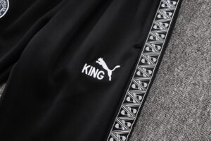 Man City 25/26 Full Zipper Training Suit Black - Image 12