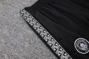 Man City 25/26 Full Zipper Training Suit Black - Image 14