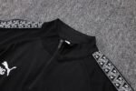 Man City 25/26 Half Zipper Training Suit Black - Image 4