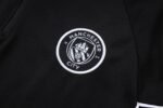Man City 25/26 Half Zipper Training Suit Black - Image 7