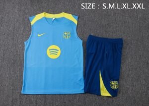 Barcelona 2526 Sleevesless Training Suit - Image 3