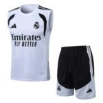 Real Madrid 2526 Sleevesless Training Suit White