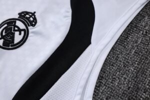 Real Madrid 2526 Sleevesless Training Suit White - Image 8