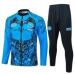 Adult/ Kids 2526 Napoli Full zipper Training Suit Blue