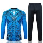 Adult/ Kids 2526 Napoli Full zipper Training Suit Blue - Image 2