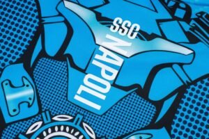 Naples 25/26 Sleevesless Training Suit Blue - Image 4