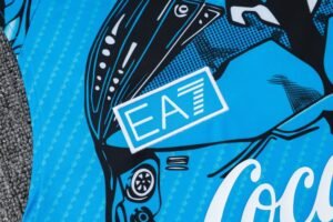 Naples 25/26 Sleevesless Training Suit Blue - Image 5