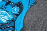 Naples 25/26 Sleevesless Training Suit Blue - Image 8
