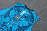 Naples 25/26 Sleevesless Training Suit Blue - Image 9