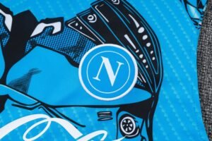 Naples 25/26 Sleevesless Training Suit Blue - Image 12