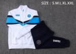 Adult/ Kids 2526 Napoli Full zipper Training Suit White - Image 3