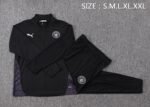 Man City 25/26 Half Zipper Training Suit B25133 - Image 3