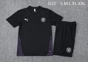 Short Sleeves Man  City 25/26 Training Suit D25206 - Image 3