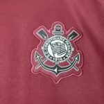 Masculino 26/27 Corinthians Maroon Jersey S-4XL Fan Version - Image 4