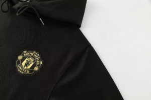 Man United Hoodie Black - Image 5