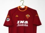 Retro Roma 00/01 Home Jersey S-XXL - Image 3