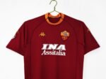 Retro Roma 00/01 Home Jersey S-XXL - Image 6