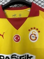 Retro Galatasaray 2026 Jersey Yellow Long Sleeves S-4XL - Image 3