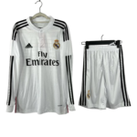 Retro Real Madrid 14/15 Home Jersey Long Sleeves S-XXL