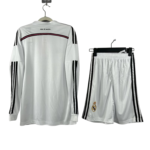 Retro Real Madrid 14/15 Home Jersey Long Sleeves S-XXL - Image 4