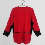 Retro  Manchester United 2002/04 Home Red Long Sleeves - Image 2