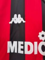 Retro  AC Milan Home Long Sleeve - Image 3