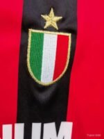Retro  AC Milan Home Long Sleeve - Image 4