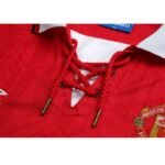 Retro Manchester United 1992-93 Home With Pacthes Long Sleeves - Image 10