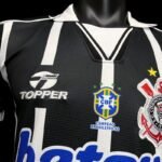 Retro  Corinthians 1999 Away Balck - Image 4