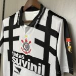 Retro 1996 Corinthians Kit White - Image 6
