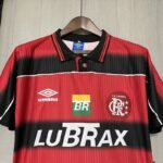 Retro  1997  Flamengo Home Red - Image 5
