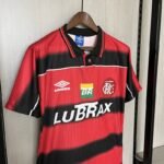 Retro  1997  Flamengo Home Red - Image 6