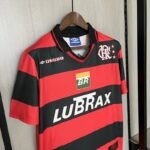 Retro  1995 Flamengo Home Red - Image 3