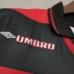 Retro  1995 Flamengo Home Red - Image 8
