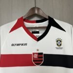 Retro  2010 Flamengo Away White - Image 6