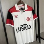 Retro  1986 Flamengo Away White - Image 6