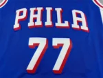 Philadelphia 76ers Blue V  #77 - Image 3
